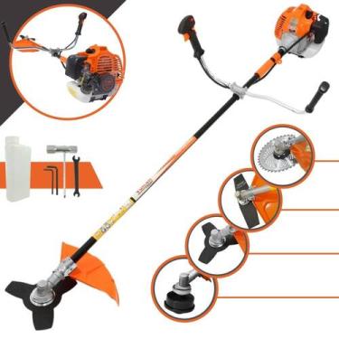 Imagem de Roçadeira Profissional Vulcan VR520H À Gasolina Motor 2 Tempos 52cc 2,