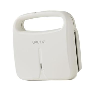 Imagem de Fenteer Máquina de waffle, placas antiaderentes compactas, máquina de café da manhã, de sanduíche para panini, bifes, hambúrguer, panqueca, torradeira