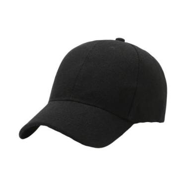 Imagem de Boné Snapback Ajustável Unissex - Estilo Hip Hop Streetwear, Preto