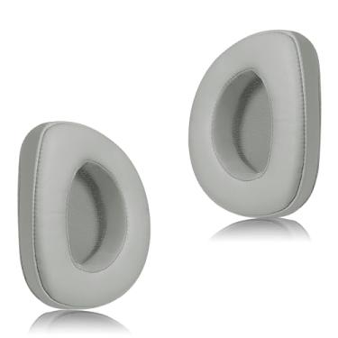 Imagem de Almofadas de reposição Joghaw para fones de ouvido ASUS - Compatível com ROG Delta | Almofadas de couro proteico premium com espuma viscoelástica macia cinza