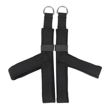 Imagem de YIJU 2x Cintas de Pilates, Cinta Reformer, Alças em Y, Equipamentos de Core Cintas de de Fitness para Ginástica de Treino Homens Academia Doméstica, Preto