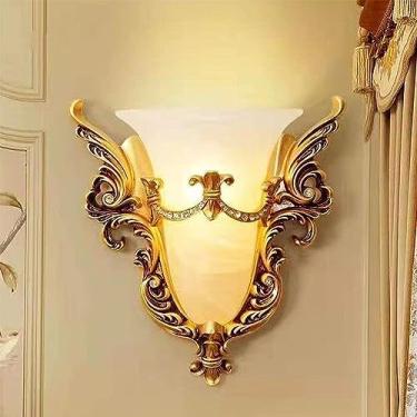 Imagem de Luminária de parede moderna e criativa para sala de estar, quarto, escritório, casa de campo, hotel, quarto infantil, corredor, café, restaurante ocidental, com iluminação LED (Estilo 42)