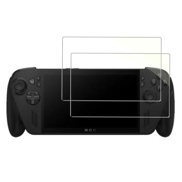 Imagem de Oshmirian Pacote com 2 protetores de tela ROG Xbox Ally X/ROG Xbox Ally – vidro temperado 9H, antiarranhões, clareza HD, sensível ao toque, fácil instalação, antiimpressões digitais, sem bolhas