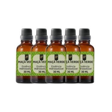 Imagem de Super Kit 5 Essências A Base Água Hidrossolúvel 30Ml Difusor - Nattuar