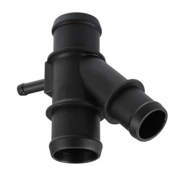 Imagem de Flange de tubo de água de resfriamento compatível com Audi 2006-2014 A3 TT TTS 2.0L L4 para Volkswagen Eos GTI Golf Jetta Passat 2.0L L4 Substituição # 1K0121087H 1K0-121-087H 1K0-121-087-H 1K0-121