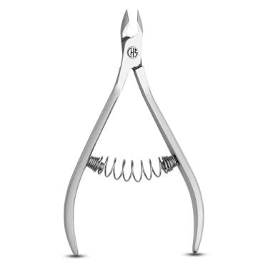 Imagem de Alicate de cutícula profissional SX-50/7 mm – Cortadores de cutícula de precisão para unhas | Ferramenta de manicure e pedicure de aço inoxidável | Aparador de cutículas afiado para salão de beleza e