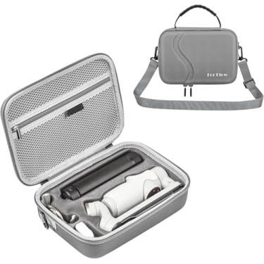 Imagem de Gaekol Estojo De Transporte Para Insta360 Flow Pro / Flow, Bolsa Rígida, Kit Viagem Criadores/Tripé Profissional, Estabilizador Smartphone Com Tecnologia Ai, Acessórios Cardan