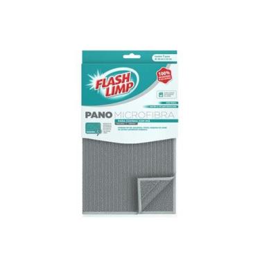 Imagem de Pano de Prato Microfibra com Ima - FLASH LIMP, U