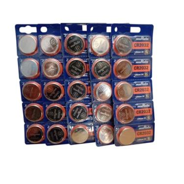 Imagem de Caixa 100 Baterias CR2032 Murata 3V Lithium (Substitui Sony) | Pilha Moeda Original DL2032 para Balanças, Placa Mãe e Controles