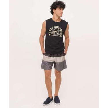 Imagem de Bermuda Masculina Surf Listras Marisa Cinza-76010 - MR, Cinza, P