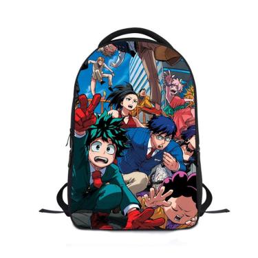 Imagem de Mochila Mys Heros Academias Kids School Oxford 24x12x30cm
