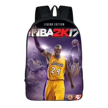 Imagem de Mochila escolar Anime Kobes Bryants K 24 para crianças