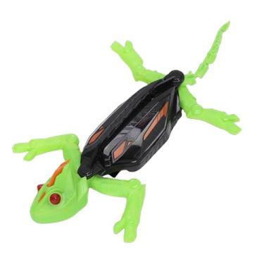 Imagem de Asixxsix Lagartixa Escaladora de Paredes, Brinquedo de Escalada com Controle Remoto e Bateria Recarregável de 300mAh com Olhos de LED, para Crianças de 3 a 10 Anos (Verde)