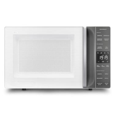 Imagem de Forno micro-ondas ME23B - 23 litros, branco, 127 V, rápido e eficiente em termos energéticos, adequado para residências e apartamentos, fácil de limpar, seguro e fiável.