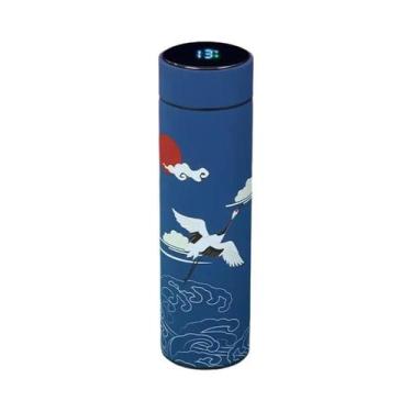 Imagem de Garrafa Térmica Portátil Estilo Chinês Com Display Inteligente De Temp