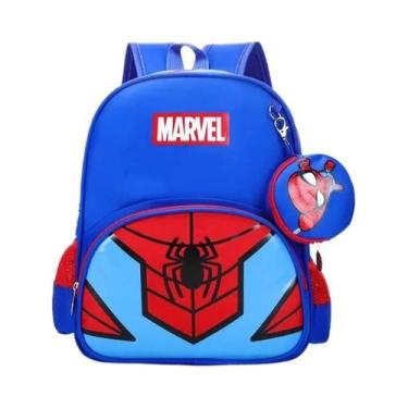 Imagem de Mochila Marvel Spider-man De Grande Capacidade Para Meninos Com Mini B