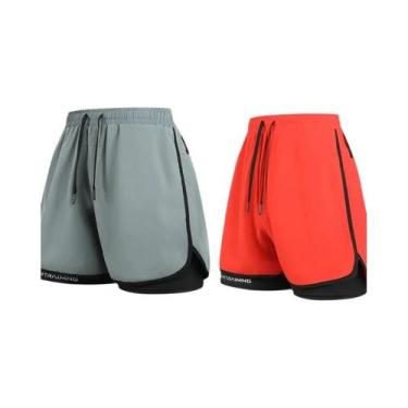 Imagem de Shorts De Basquete Masculinos De Secagem Rápida Em Seda Gelada, Conjun