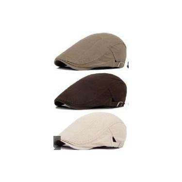 Imagem de Boina Italiana Original Algodão 100% Moda, Cotton bege