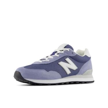 Imagem de New Balance Tênis masculino 515 V3, Azul-marinho/branco, 16 X-Wide
