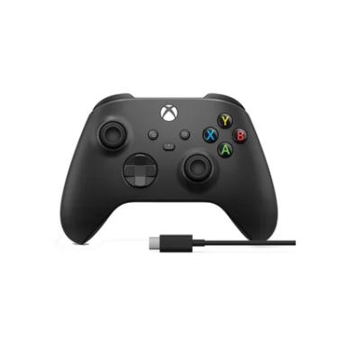 Imagem de Controle Sem Fio Xbox, Cabo USB-C Para Xbox E PC, Preto - 1v8-00013