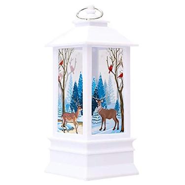 Imagem de Lâmpada de Chama Papai Noel Velas LED Decorativa Luz Branca Quente para Festas Festivais Casamentos Ocasiões Graduação