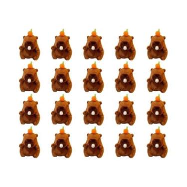 Imagem de Capivara de Pelúcia - Chaveiro com Cauda Balançando (1 a 20 Peças), Bo