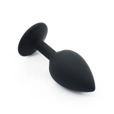 Imagem de Plug Anal Em Silicone Tamanho P 7,2 x 3,5 cm Brinquedo Erótico Estimulador Anal PL137P