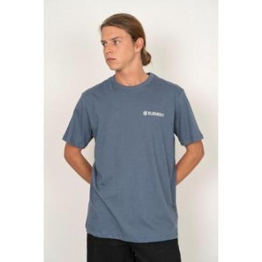 Imagem de Camiseta Element E471A0877 Blazin Chest - Azul-Masculino