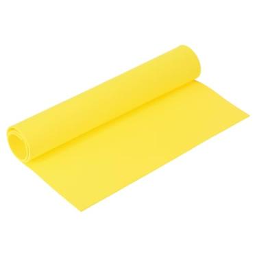 Imagem de Generic Folhas de espuma artesanais 19 x 12 polegadas 1 mm EVA artesanato folhas de espuma de papel de espuma para projetos de artesanato DIY cosplay modelagem, amarelo