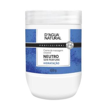Imagem de Cremes Massagem Neutro Dagua Natura 650gr - D'AGUA NATURAL