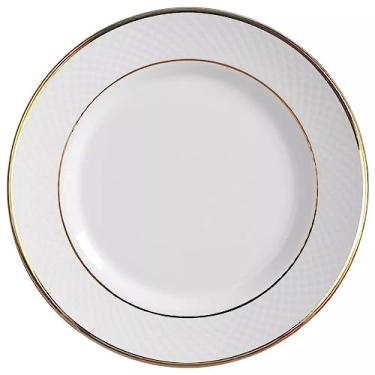 Imagem de Prato Raso Relevo Ouro Alleanza 6 un