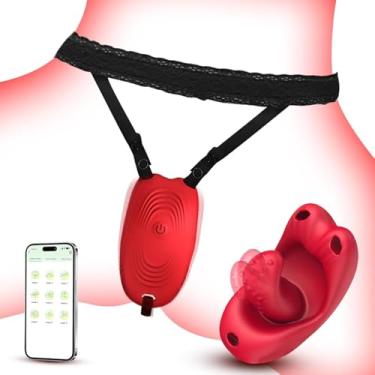 Imagem de 10 Modos Viboators Brinquedos, Vibradores para Mulheres Hoje Adulto Silencioso, APP Controle Remoto Vibradores para Mulheres Encontro Noite Calcinha Vibrar Calcinhas Controlador para Ela SS-01