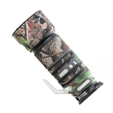 Imagem de OLEKURT Lens Cover for Canon RF 100-500mm F/4.5-7.1 L IS USM camouflage Camera Lens Protection Sleeve (Color #Green leaf camouflage - Waterproof) Rain Cover