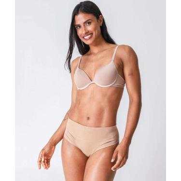 Imagem de Calcinha Caleçon DelRio Bege-98052, Bege, GG