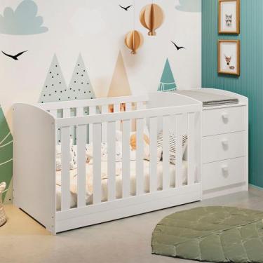 Imagem de Berço Multifuncional Atlanta - Branco - Abra Cadabra