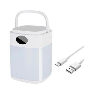 Imagem de Lanterna LED Portátil Regulável Com Controle Remoto, Luz Noturna Com G