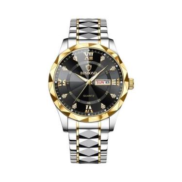 Imagem de Relógio De Quartzo De Luxo À Prova d'Água Para Casal BINBOND 2521, Mod