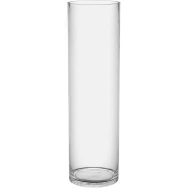 Imagem de Vaso Decorativo Enfeite Casa Plain Vidro 70x20x20cm Transparente