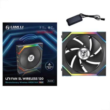 Imagem de Cooler Lian Li Uni Fan Sl Wireless 120 Reverse ARGB Preto