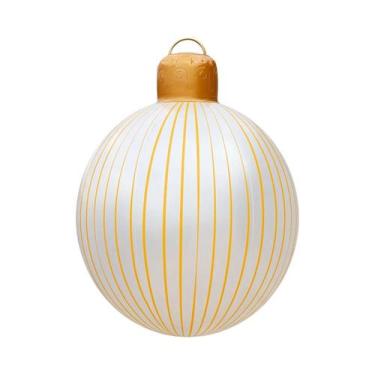 Imagem de Bolas De Natal Infláveis Grandes Em PVC, Ornamentos Pendentes, Decoraç