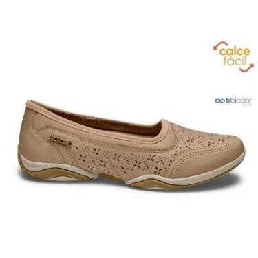 Imagem de Tênis Feminino Sapatilha Kolosh Conforto Slip On Brilho Leve-Feminino