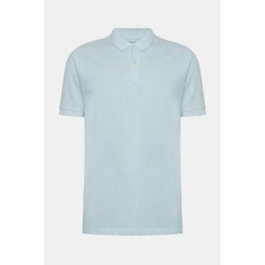 Imagem de Polo Aramis Manga Curta Algodão Com Linho-Masculino