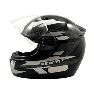 Imagem de Capacete Moto Ebf New Fit Control Fechado Com Narigueira - EBF Capacet