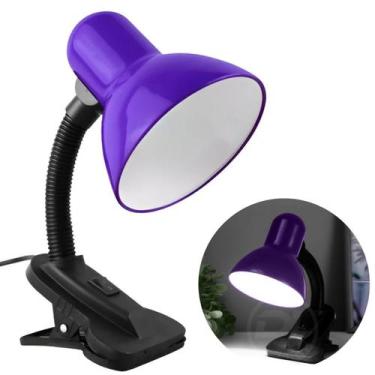 Imagem de Luminaria De Mesa Led Profissional Base Clip Ajustavel Luz Direcional 