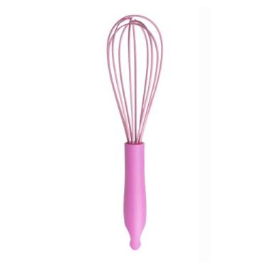 Imagem de Batedor Fouet Profissional 23cm em Silicone Para Massas Ovos Bolo Cozi