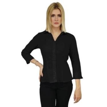 Imagem de Camisa Feminina Manga 3/4 - Camisete-Feminino