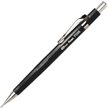 Imagem de Lapiseira 0.5MM Pentel Preta CX.C/12