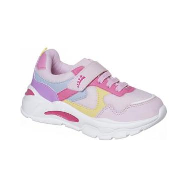 Imagem de Tênis Infantil Ortopasso Wave Menina Menino, Rosa, 27