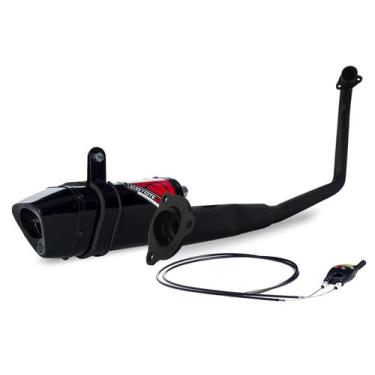 Imagem de Escape / Ponteira Coyote TRS 2 Way + Mais JUNIOR 20cm em Alumínio - AD