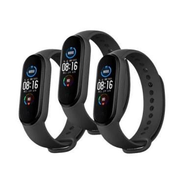 Imagem de Pulseira De Silicone Para Relógio Esportivo Xiaomi Mi Band 7 6 5 4 3, 